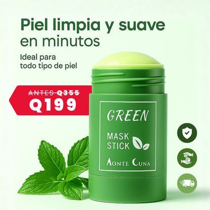 Green Mask - Elimina Impurezas Del Rostro - Compra 2 Y Lleva 1 Gratis