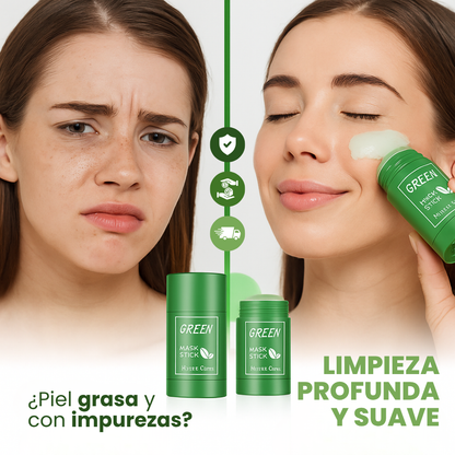 Green Mask - Elimina Impurezas Del Rostro - Compra 2 Y Lleva 1 Gratis